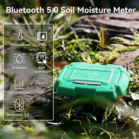 custom bluetooth moisture meter for plants|b.